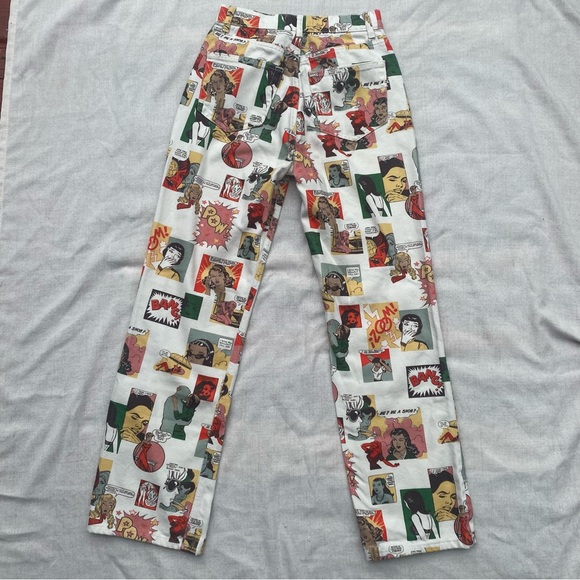 Reformation Women’s Jeans Size 25 High Rise Straight Long Comic Cotton - Picture 5 of 8